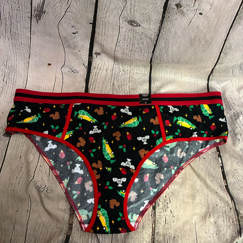 NWT‎ Torrid National Lampoon’s Christmas Vacation Hipster Panty Underwear Sz 3X